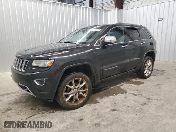 ✅ 2014 Jeep Grand Cherokee Overland • VIN: 1C4RJFCG5EC183272 • Lot: 85342865. Listed on Copart with Not provided. Free auction sales archive from the USA and detailed vehicle history report at DreamBid. Image 1.