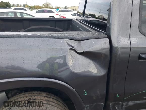 ✅ 2025 Ram 1500 Big Horn • VIN: 1C6RRFFG7SN681694 • Lot: 43129837. Listed on IAAI with 8,142 mi. Free auction sales archive from the USA and detailed vehicle history report at DreamBid. Image 19.