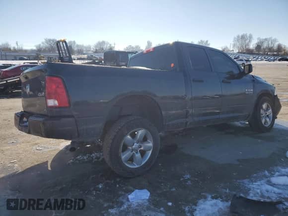 2019 Ram 1500 Express with VIN 1C6RR7FG3KS502767, listed as a Copart auction lot 88246415 with 92,577 mi miles and Salvage title. Bid and sale history available at DreamBid. Image 3.