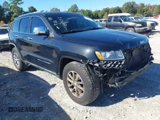 ✅ 2014 Jeep Grand Cherokee Limited • VIN: 1C4RJFBG3EC339231 • Lot: 43608796. Listed on IAAI with 134,588 mi. Free auction sales archive from the USA and detailed vehicle history report at DreamBid. Image 1.