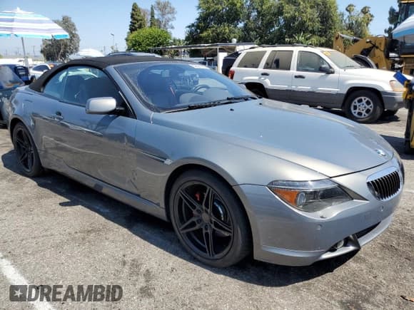 ✅ 2005 BMW 6 Series 645Ci • VIN: WBAEK73465B324506 • Лот: 62027895. Опубликован ранее на Copart с пробегом 107 951 миль. Бесплатный доступ к архиву аукционных продаж из США и подробный отчёт об истории автомобиля на DreamBid. Изображение 4.