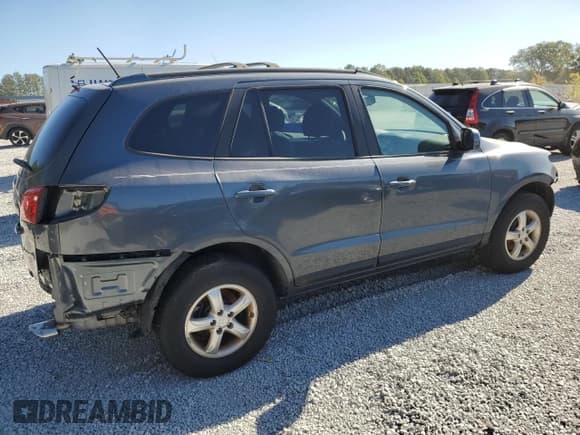 ✅ 2007 Hyundai Santa Fe GLS • VIN: 5NMSG13D87H090906 • Lot: 75706354. Listed on Copart with 37,502 mi. Free auction sales archive from the USA and detailed vehicle history report at DreamBid. Image 3.