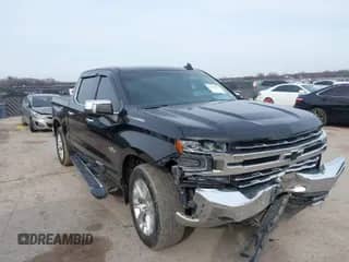 2019 Chevrolet Silverado 1500 LTZ z VIN 1GCPWEED6KZ169282, wystawiony jako IAAI lot #41576653 z przebiegiem 81 324 mil mil oraz . Historia ofert i sprzedaży dostępna na DreamBid. Obrazek 1.