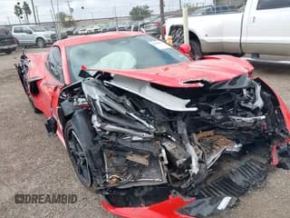 ✅ 2025 Chevrolet Corvette 2LT • VIN: 1G1YB2D49S5103258 • Lot: 41505031. Listed on IAAI with Not provided. Free auction sales archive from the USA and detailed vehicle history report at DreamBid. Image 1.