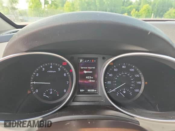 2018 Hyundai Santa Fe Ultimate with VIN 5XYZW4LA2JG506734, listed as a Copart auction lot 60324025 with 85,336 mi miles and Salvage title. Bid and sale history available at DreamBid. Image 9.