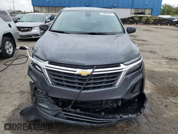 2022 Chevrolet Equinox LS with VIN 3GNAXHEV2NS206981, listed as a Copart auction lot 81481425 with 62,909 mi miles and Salvage title. Bid and sale history available at DreamBid. Image 5.