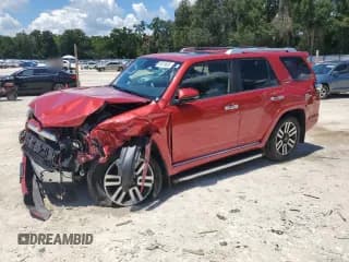 ✅ 2021 Toyota 4Runner Limited • VIN: JTEKU5JR5M5938300 • Лот: 69139035. Опубликован ранее на Copart с пробегом 62 621 миль. Бесплатный доступ к архиву аукционных продаж из США и подробный отчёт об истории автомобиля на DreamBid. Изображение 1.