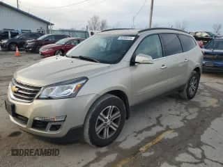 2016 Chevrolet Traverse LT with VIN 1GNKRGKD9GJ151485, listed as a Copart auction lot 85566224 with 101,112 mi miles and Salvage title. Bid and sale history available at DreamBid. Image 1.