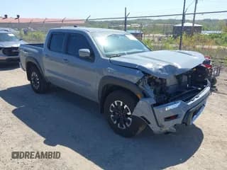 ✅ 2024 Nissan Frontier SV • VIN: 1N6ED1EK8RN668698 • Lot: 42096224. Listed on IAAI with 5,295 mi. Free auction sales archive from the USA and detailed vehicle history report at DreamBid. Image 1.