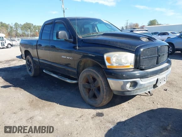 ✅ 2006 Dodge 1500 SLT • VIN: 1D7HU18N56S531145 • Лот: 43671264. Опубликован ранее на IAAI с пробегом 224 787 миль. Бесплатный доступ к архиву аукционных продаж из США и подробный отчёт об истории автомобиля на DreamBid. Изображение 1.