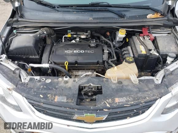 2017 Chevrolet Sonic LT with VIN 1G1JD5SH6H4124974, listed as a IAAI auction lot 43513414 with 143,462 mi miles and . Bid and sale history available at DreamBid. Image 10.