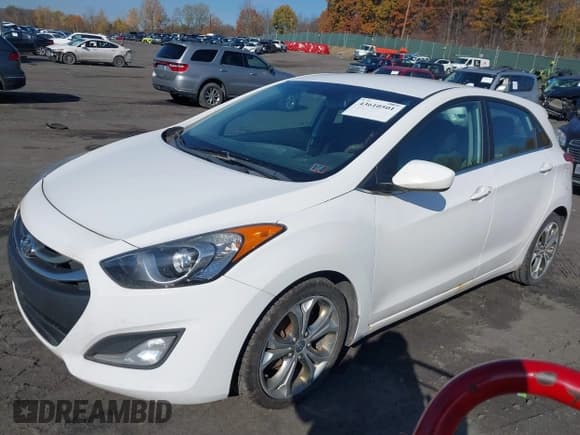 ✅ 2013 Hyundai Elantra • VIN: KMHD35LE8DU046098 • Lot: 43610501. Listed on IAAI with 152,171 mi. Free auction sales archive from the USA and detailed vehicle history report at DreamBid. Image 2.