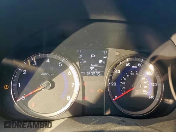 2014 Hyundai Accent SE with VIN KMHCU5AE9EU142559, listed as a Copart auction lot 91426285 with 127,275 mi miles and Clean title. Bid and sale history available at DreamBid. Image 9.