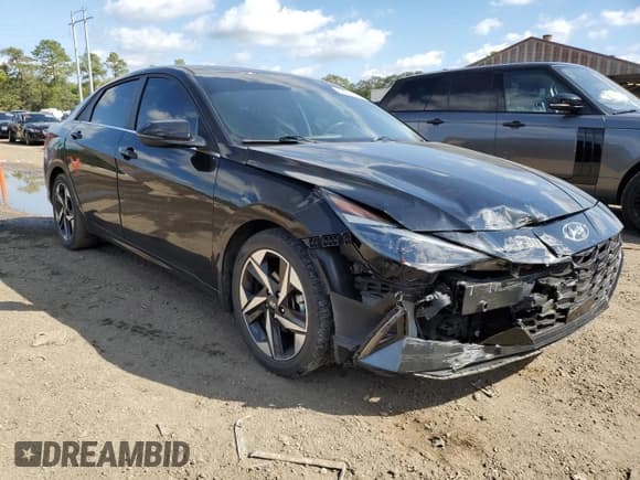 ✅ 2023 Hyundai Elantra Limited • VIN: KMHLP4AG6PU507639 • Lot: 89506695. Listed on Copart with 55,912 mi. Free auction sales archive from the USA and detailed vehicle history report at DreamBid. Image 4.