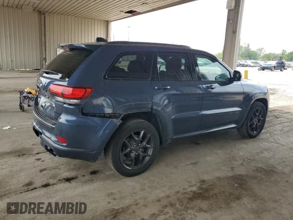 ✅ 2020 Jeep Grand Cherokee Limited X • VIN: 1C4RJFBG1LC115761 • Lot: 57250935. Listed on Copart with 50,607 mi. Free auction sales archive from the USA and detailed vehicle history report at DreamBid. Image 3.