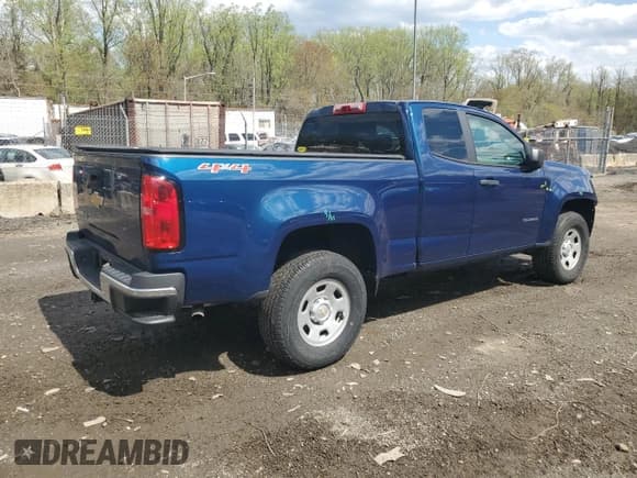✅ 2020 Chevrolet Colorado 4WD Work Truck • VIN: 1GCHTBEN4L1104709 • Lot: 52408375. Wystawiony na Copart z przebiegiem 24 631 mil. Bezpłatny archiwum sprzedaży aukcyjnych z USA i szczegółowy raport historii pojazdu na DreamBid. Zdjęcie 3.