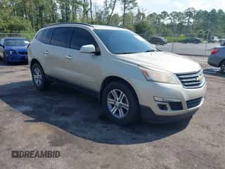 2016 Chevrolet Traverse LT z VIN 1GNKRHKD2GJ117698, wystawiony jako IAAI lot #43092846 z przebiegiem 139 163 mil mil oraz . Historia ofert i sprzedaży dostępna na DreamBid. Obrazek 1.