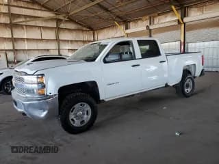 ✅ 2019 Chevrolet Silverado 2500HD Work Truck • VIN: 1GC1KREY4KF117503 • Lot: 91517945. Wystawiony na Copart z przebiegiem 248 849 mil. Bezpłatny archiwum sprzedaży aukcyjnych z USA i szczegółowy raport historii pojazdu na DreamBid. Zdjęcie 1.