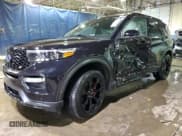 ✅ 2023 Ford Explorer ST • VIN: 1FM5K8GC4PGB25420 • Lot: 46258515. Wystawiony na Copart z przebiegiem 16 064 mil. Bezpłatny archiwum sprzedaży aukcyjnych z USA i szczegółowy raport historii pojazdu na DreamBid. Zdjęcie 1.