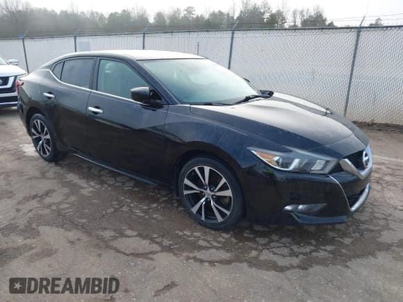 ✅ 2017 Nissan Maxima SL • VIN: 1N4AA6AP8HC455730 • Lot: 41441564. Listed on IAAI with 93,621 mi. Free auction sales archive from the USA and detailed vehicle history report at DreamBid. Image 1.