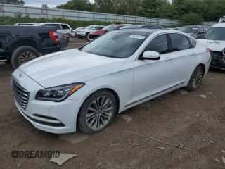 2015 Hyundai Genesis 3.8L z VIN KMHGN4JE5FU042940, wystawiony jako Copart lot #69295674 z przebiegiem 132 524 mil mil oraz Czysty tytuł • Clean title. Historia ofert i sprzedaży dostępna na DreamBid. Obrazek 1.