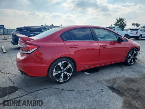 ✅ 2014 Honda Civic Si • VIN: 2HGFB6E59EH700941 • Lot: 86486665. Listed on Copart with 132,819 mi. Free auction sales archive from the USA and detailed vehicle history report at DreamBid. Image 3.