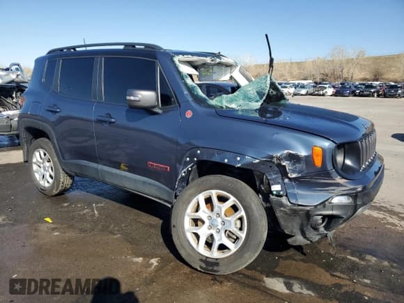 ✅ 2021 Jeep Renegade Trailhawk • VIN: ZACNJDC12MPM31659 • Lot: 53104325. Listed on Copart with Not provided. Free auction sales archive from the USA and detailed vehicle history report at DreamBid. Image 4.