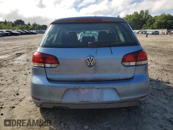 ✅ 2011 Volkswagen Golf • VIN: WVWDB7AJ0BW306319 • Lot: 69981215. Listed on Copart with 132,954 mi. Free auction sales archive from the USA and detailed vehicle history report at DreamBid. Image 6.
