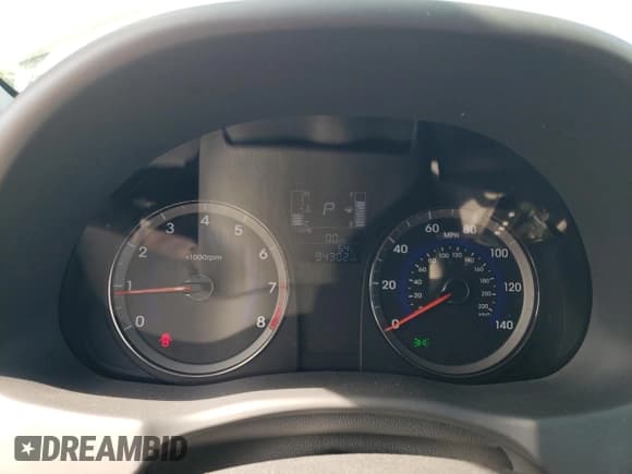 ✅ 2017 Hyundai Accent SE • VIN: KMHCT5AE1HU334405 • Лот: 54943234. Опубликован ранее на Copart с пробегом 94 302 миль. Бесплатный доступ к архиву аукционных продаж из США и подробный отчёт об истории автомобиля на DreamBid. Изображение 9.