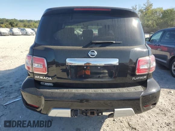 ✅ 2017 Nissan Armada Platinum • VIN: JN8AY2NCXH9509293 • Лот: 85108355. Опубликован ранее на Copart с пробегом 109 911 миль. Бесплатный доступ к архиву аукционных продаж из США и подробный отчёт об истории автомобиля на DreamBid. Изображение 6.