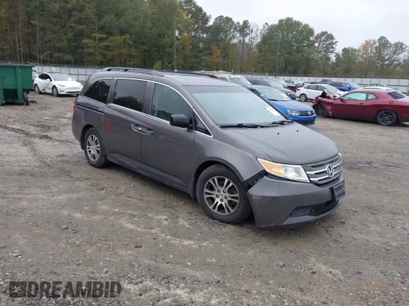 ✅ 2011 Honda Odyssey EX-L • VIN: 5FNRL5H66BB007950 • Lot: 43560233. Wystawiony na IAAI z przebiegiem 191 500 mil. Bezpłatny archiwum sprzedaży aukcyjnych z USA i szczegółowy raport historii pojazdu na DreamBid. Zdjęcie 1.