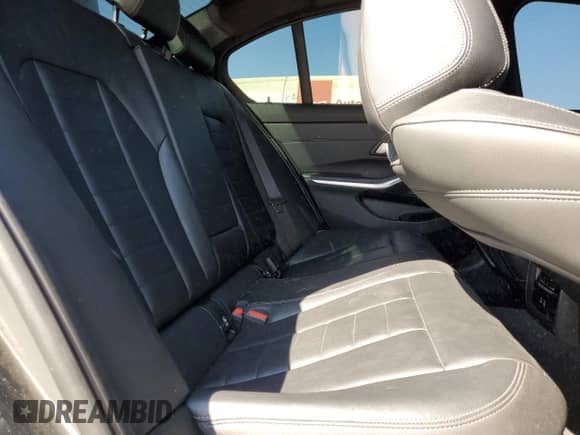 2021 BMW 3 Series M340i with VIN WBA5U7C04MFK83212, listed as a Copart auction lot 80264255 with 39,953 mi miles and Salvage title. Bid and sale history available at DreamBid. Image 10.