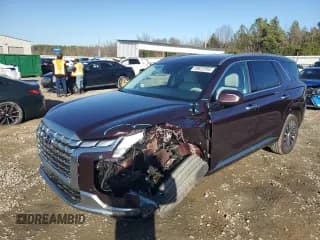 ✅ 2024 Hyundai Palisade Calligraphy • VIN: KM8R74GE6RU703549 • Лот: 85872254. Опубликован ранее на Copart с пробегом 8 225 миль. Бесплатный доступ к архиву аукционных продаж из США и подробный отчёт об истории автомобиля на DreamBid. Изображение 1.