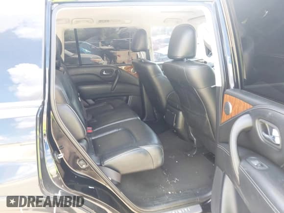✅ 2018 Infiniti QX80 • VIN: JN8AZ2ND3J9840423 • Lot: 43394840. Listed on IAAI with 128,180 mi. Free auction sales archive from the USA and detailed vehicle history report at DreamBid. Image 8.