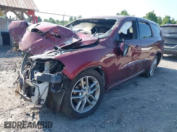 2022 Dodge Durango R/T with VIN 1C4SDJCT4NC221874, listed as a IAAI auction lot 42982633 with 41,335 mi miles and . Bid and sale history available at DreamBid. Image 2.