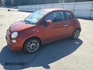 ✅ 2012 FIAT 500 Pop • VIN: 3C3CFFAR7CT348921 • Lot: 69645645. Listed on Copart with 92,948 mi. Free auction sales archive from the USA and detailed vehicle history report at DreamBid. Image 1.