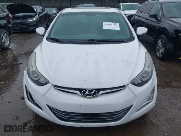✅ 2015 Hyundai Elantra Sport • VIN: KMHDH4AH7FU380358 • Lot: 42199758. Listed on IAAI with 114,348 mi. Free auction sales archive from the USA and detailed vehicle history report at DreamBid. Image 12.