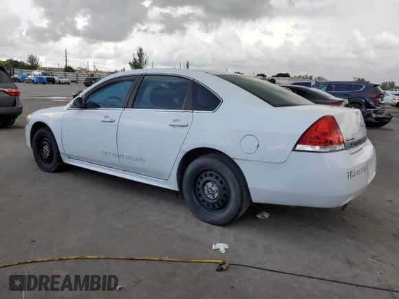 ✅ 2010 Chevrolet Impala Police Police • VIN: 2G1WD5EM0A1189349 • Lot: 81655435. Listed on Copart with 87,002 mi. Free auction sales archive from the USA and detailed vehicle history report at DreamBid. Image 2.