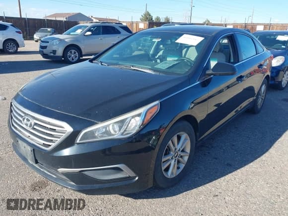 ✅ 2016 Hyundai Sonata SE • VIN: 5NPE24AF4GH283901 • Лот: 43603127. Опубликован ранее на IAAI с пробегом 143 597 миль. Бесплатный доступ к архиву аукционных продаж из США и подробный отчёт об истории автомобиля на DreamBid. Изображение 2.
