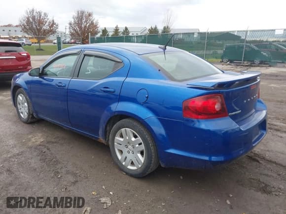 ✅ 2013 Dodge Avenger SE • VIN: 1C3CDZABXDN731005 • Lot: 43697826. Listed on IAAI with 147,191 mi. Free auction sales archive from the USA and detailed vehicle history report at DreamBid. Image 3.