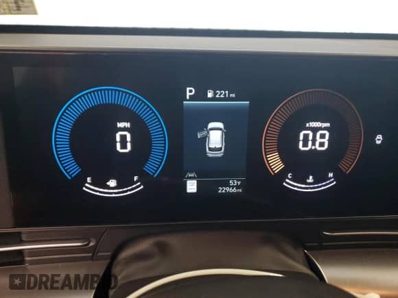 2024 Hyundai Kona SEL z VIN KM8HBCABXRU082013, wystawiony jako Copart lot #87712915 z przebiegiem 22 966 mil mil oraz Czysty tytuł • Clean title. Historia ofert i sprzedaży dostępna na DreamBid. Obrazek 9.