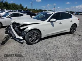 ✅ 2017 Infiniti Q50 Sport • VIN: JN1EV7AR1HM831592 • Лот: 80553975. Опубликован ранее на Copart с пробегом 113 848 миль. Бесплатный доступ к архиву аукционных продаж из США и подробный отчёт об истории автомобиля на DreamBid. Изображение 1.