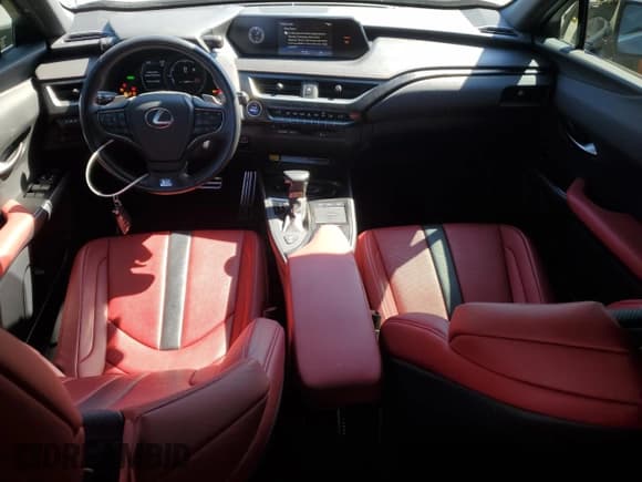 ✅ 2022 Lexus UX 250h F Sport • VIN: JTHE9JBH8N2058372 • Lot: 74527224. Listed on Copart with 28,876 mi. Free auction sales archive from the USA and detailed vehicle history report at DreamBid. Image 8.