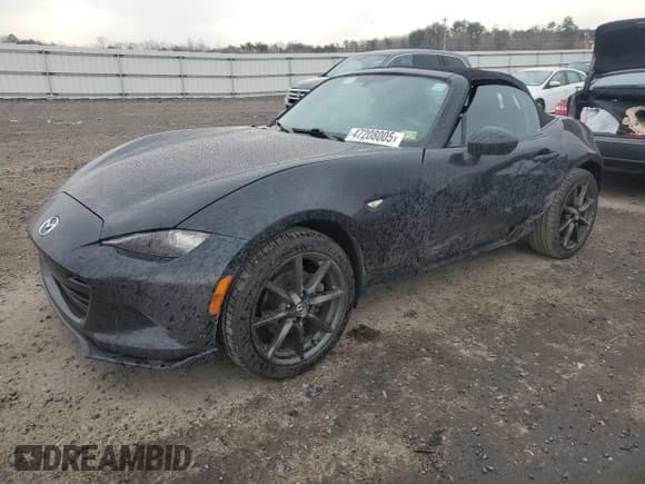 ✅ 2016 Mazda MX-5 Miata Club • VIN: JM1NDAC77G0106030 • Лот: 47208005. Опубликован ранее на Copart с пробегом 25 601 миль. Бесплатный доступ к архиву аукционных продаж из США и подробный отчёт об истории автомобиля на DreamBid. Изображение 1.