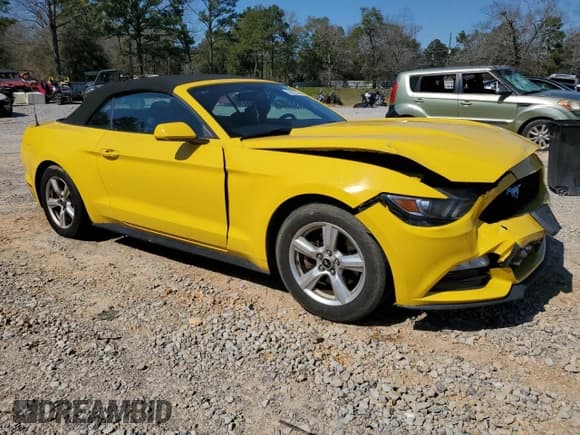 ✅ 2017 Ford Mustang V6 • VIN: 1FATP8EM4H5323989 • Lot: 46822225. Listed on Copart with 145,080 mi. Free auction sales archive from the USA and detailed vehicle history report at DreamBid. Image 4.