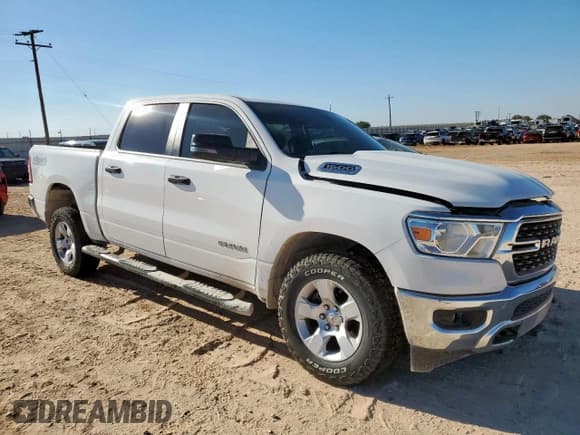 ✅ 2023 Ram 1500 Lone Star • VIN: 1C6SRFFT7PN570567 • Lot: 83990415. Listed on Copart with 96,357 mi. Free auction sales archive from the USA and detailed vehicle history report at DreamBid. Image 4.