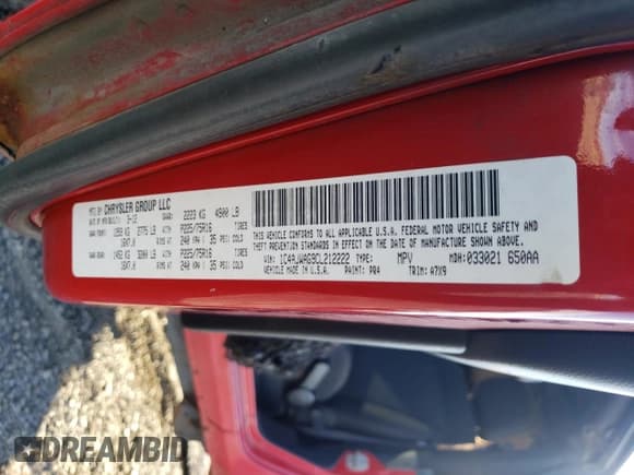 ✅ 2012 Jeep Wrangler Sport • VIN: 1C4AJWAG9CL212222 • Lot: 92911905. Wystawiony na Copart z przebiegiem 183 729 mil. Bezpłatny archiwum sprzedaży aukcyjnych z USA i szczegółowy raport historii pojazdu na DreamBid. Zdjęcie 13.