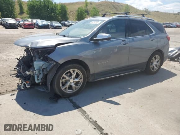 ✅ 2019 Chevrolet Equinox Premier • VIN: 3GNAXZEU2KL212654 • Лот: 64267055. Опубликован ранее на Copart с пробегом 116 378 миль. Бесплатный доступ к архиву аукционных продаж из США и подробный отчёт об истории автомобиля на DreamBid. Изображение 1.