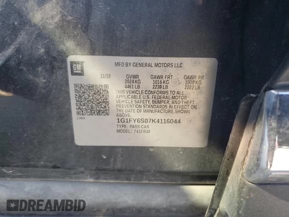 ✅ 2019 Chevrolet Bolt EV LT • VIN: 1G1FY6S07K4116044 • Lot: 70459574. Wystawiony na Copart z przebiegiem 115 325 mil. Bezpłatny archiwum sprzedaży aukcyjnych z USA i szczegółowy raport historii pojazdu na DreamBid. Zdjęcie 14.