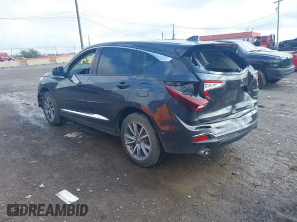✅ 2019 Acura RDX Technology • VIN: 5J8TC2H58KL008382 • Lot: 43274999. Wystawiony na IAAI z przebiegiem 37 505 mil. Bezpłatny archiwum sprzedaży aukcyjnych z USA i szczegółowy raport historii pojazdu na DreamBid. Zdjęcie 3.